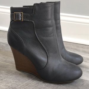 Dark Grey Booties